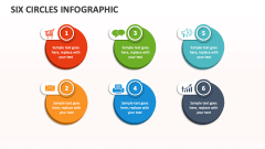 Six Circles infographic - Slide 1