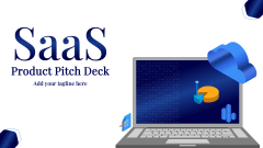 SaaS Product Pitch Deck - Slide 1