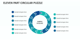 Eleven Part Circular Puzzle - Slide 1