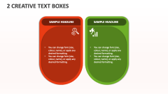 2 Creative Text Boxes - Slide 1