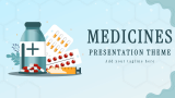 Medicines Presentation Theme - Slide 1
