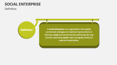 Definition of Social Enterprise - Slide 1