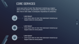 Dark Corporate Presentation - Slide 9