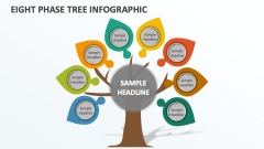 Eight Phase Tree Infographic - Slide 1