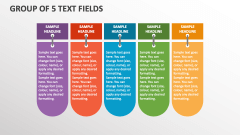 Group of 5 Text Fields - Slide 1