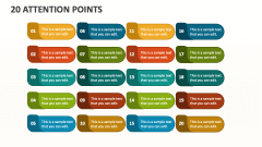 20 Attention Points - Slide 1