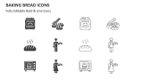 Baking Bread Icons - Slide 2