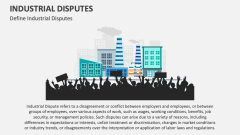 Define Industrial Disputes - Slide 1