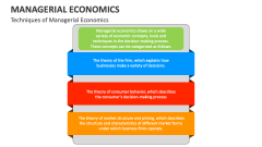 Techniques of Managerial Economics - Slide 1
