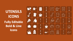 Utensils Icons - Slide 1