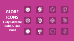 Globe Icons - Slide 1