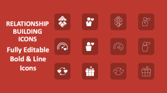 Relationship Building Icons - Slide 1