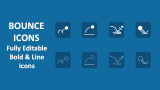 Bounce  Icons - Slide 1