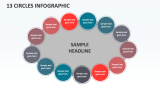 13 Circles Infographic - Slide 1