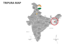 Tripura Map - Slide 3