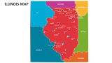 illinois Map - Slide 2