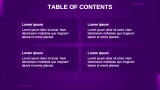 Purple Background Theme - Slide 2