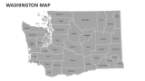 Washington Map - Slide 2