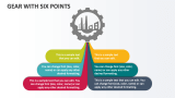 Gear with Six Points - Slide 1