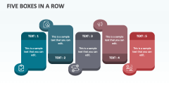 Five Boxes in a Row - Slide 1