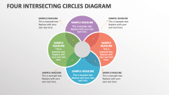 Four Intersecting Circles Diagram - Slide 1