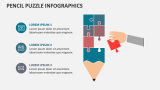 Pencil Puzzle Infographics - Slide 5