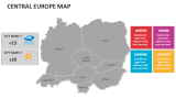 Central Europe map - Slide 7