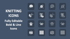 Knitting Icons - Slide 1