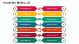 Fourteen Items List - Slide 1