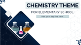 Chemistry Presentation Theme for Elementary School - Slide 1
