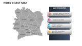 Ivory Coast map - Slide 8