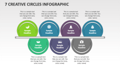 7 Creative Circles Infographic - Slide 1