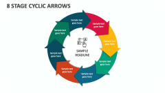 8 Stage Cyclic Arrows - Slide 1