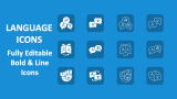 Language Icons - Slide 1
