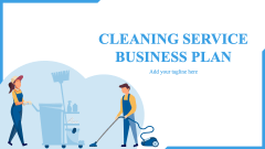 Cleaning Service Business Plan - Slide 1