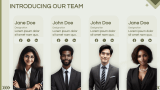 Olive Green Background Presentation Theme - Slide 8