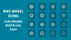 Bike Wheel Icons - Slide 1