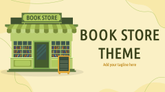 Book Store Theme - Slide 1