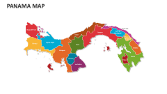 Panama Map - Slide 1