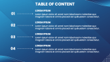 Blue Background Presentation Theme - Slide 2