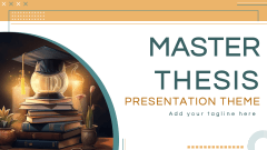 Master Thesis Presentation - Slide 1