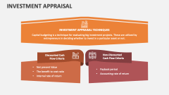 Investment Appraisal - Slide 1