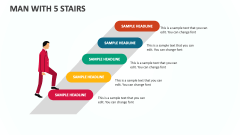 Man with 5 Stairs - Slide 1