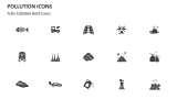 Pollution Icons - Slide 2