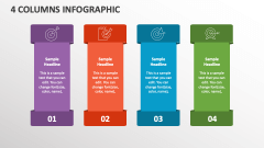 4 Columns Infographic - Slide 1