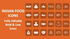 Indian Food Icons - Slide 1
