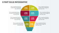 8 Part Bulb Infographic - Slide 1