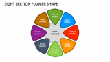Eight Section Flower Shape - Slide 1