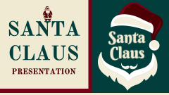 Santa Claus Presentation - Slide 1
