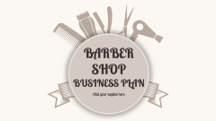 Barbershop Business Plan - Slide 1